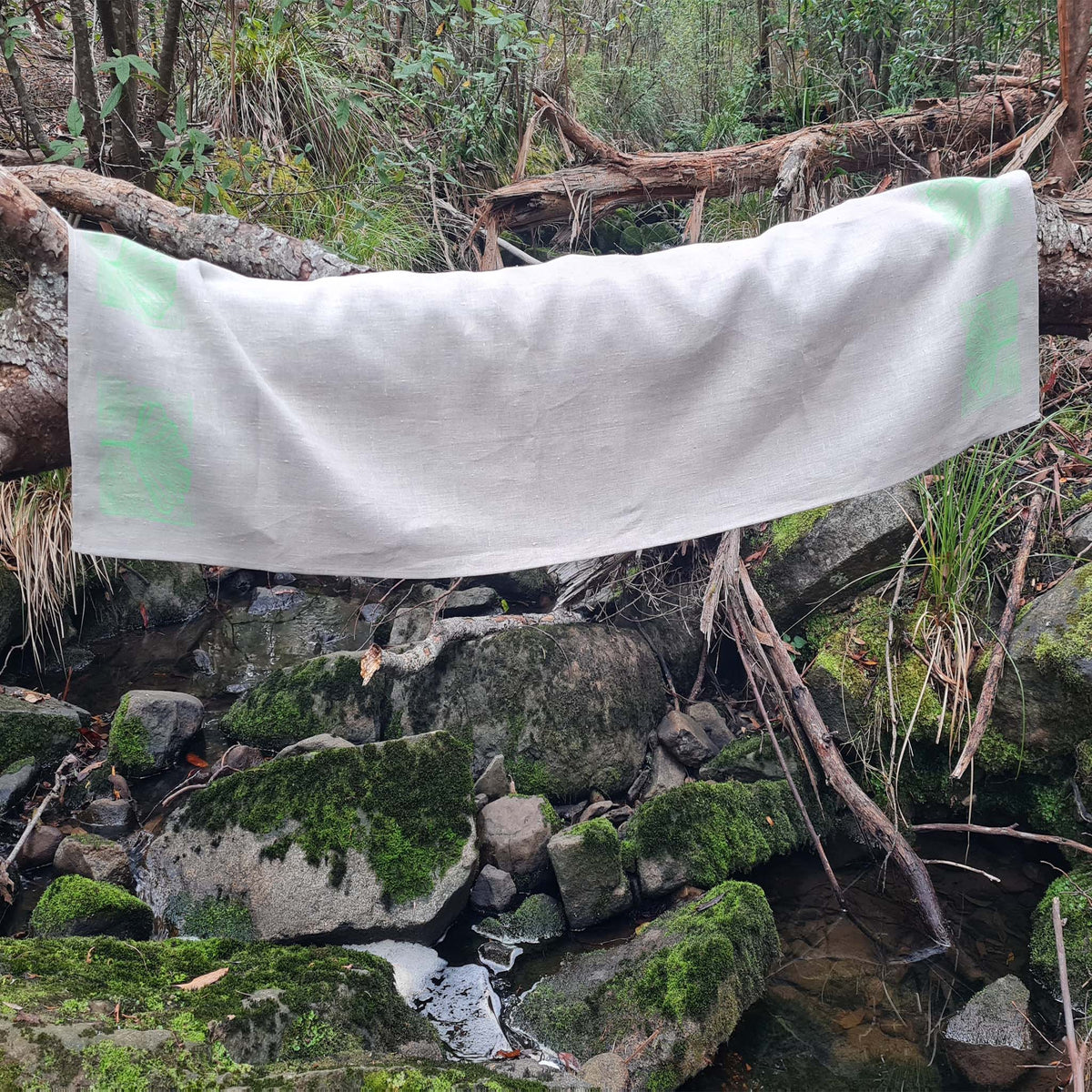 Table Runners MOSS Green