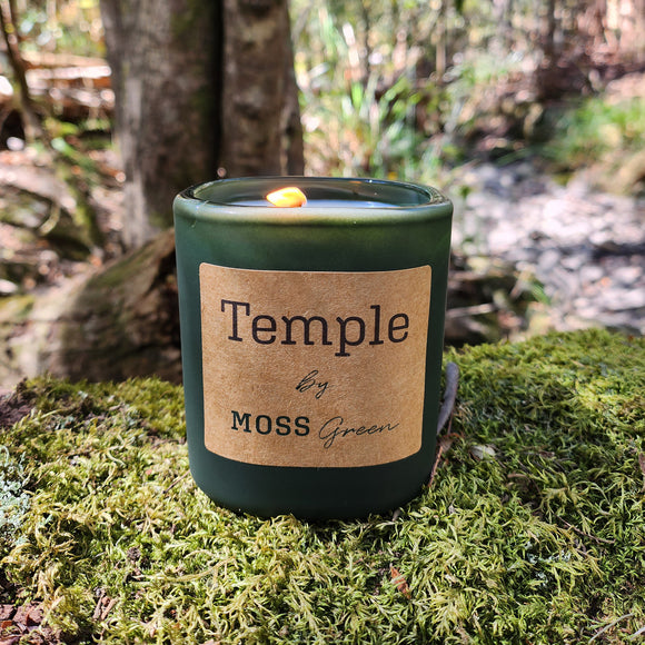 Temple - Moss Green Luxury Candle