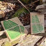 Cards - Tasmanian Fern Frong D2 Brown Green